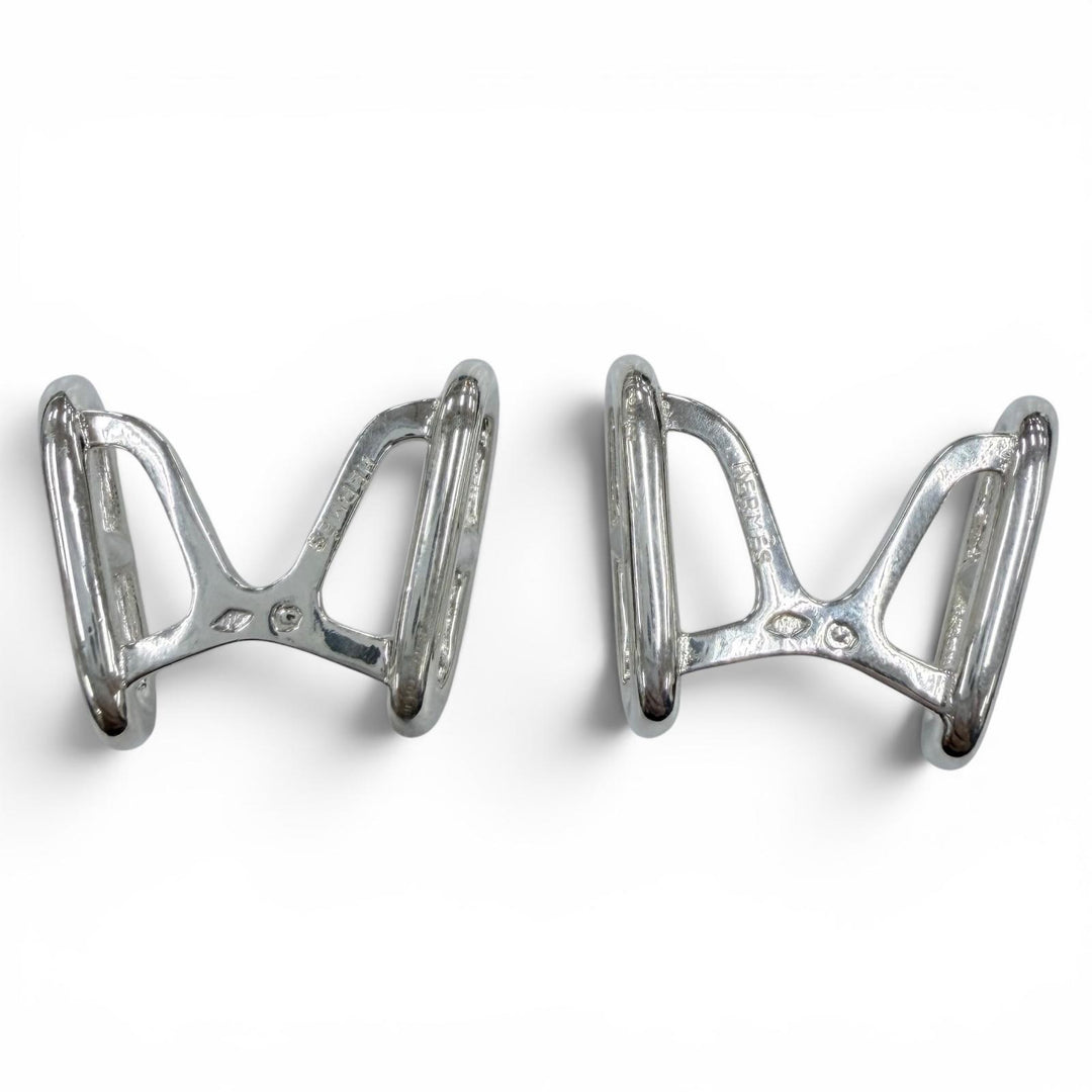 Great HERMES Cufflinks cufflinks Silver 925 mens