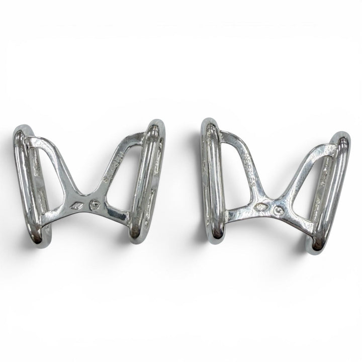 Great HERMES Cufflinks cufflinks Silver 925 mens