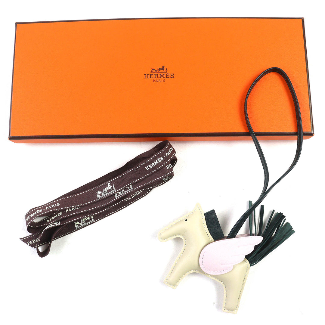 Pristine HERMES Bag charm Rodeo Charm Pegasus PM Anyo Miro Women