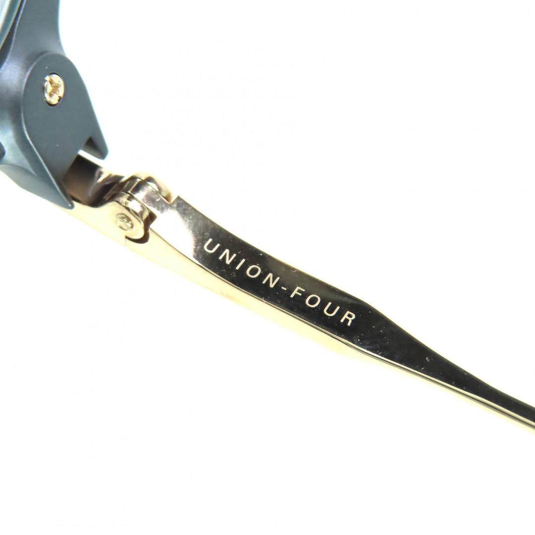 DITA メガネ UNION-FOUR ブラックゴールド メンズ DTX426-A-01 47□21 145 美品