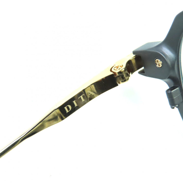 DITA メガネ UNION-FOUR ブラックゴールド メンズ DTX426-A-01 47□21 145 美品