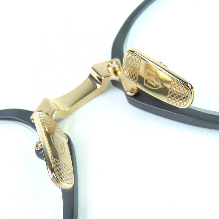 DITA メガネ UNION-FOUR ブラックゴールド メンズ DTX426-A-01 47□21 145 美品