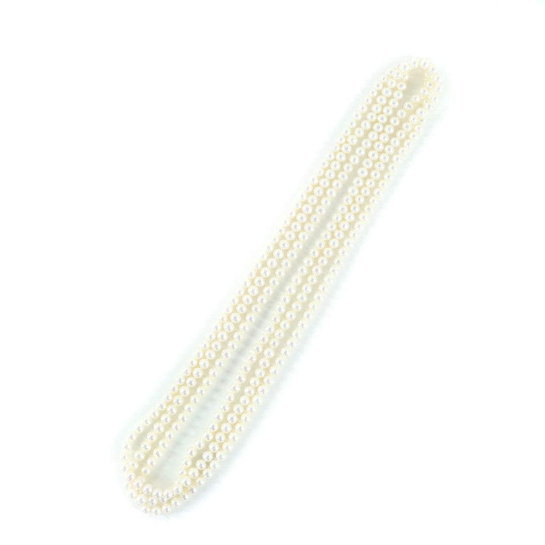 優れた TIFFANY&amp;Co. ネックレス パール ラップネックレス ホワイト 淡水パール レディース