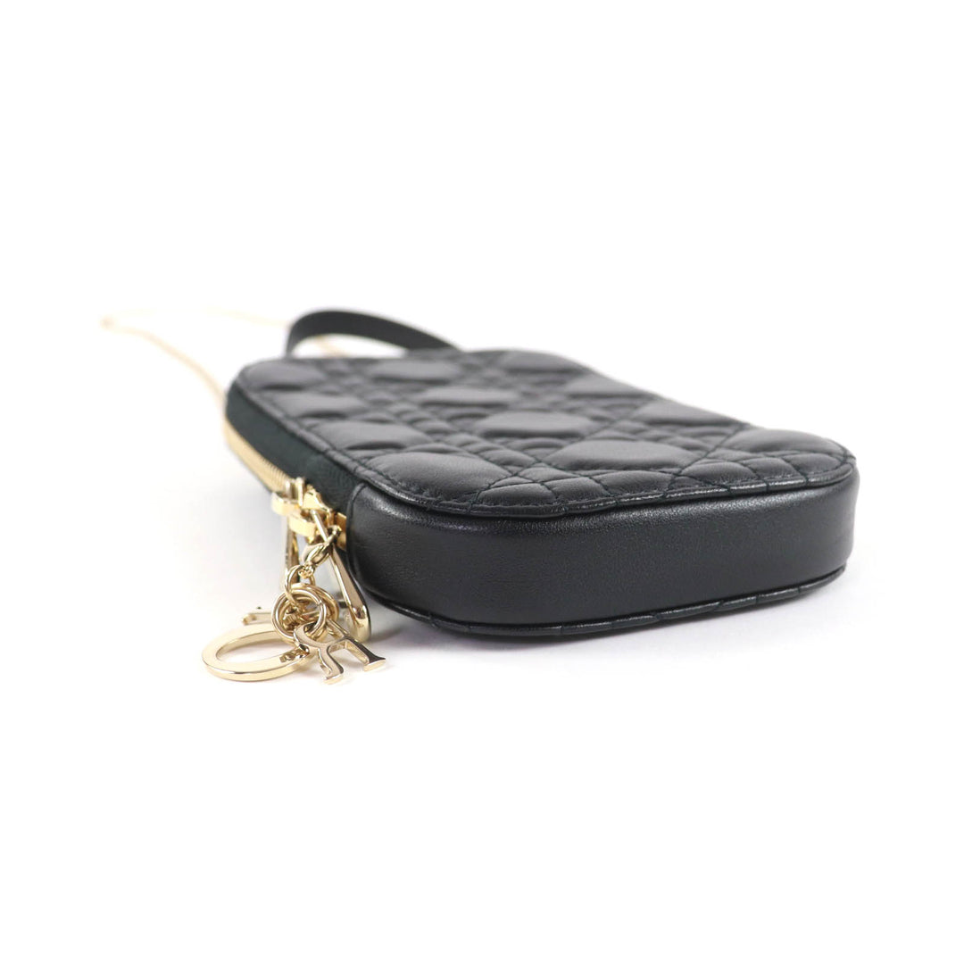 迪奥 (Christian Dior) Lady Dior Call'in Dior 手机支架，羊皮材质，货号 S0872ONMJ