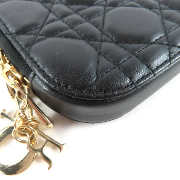 迪奥 (Christian Dior) Lady Dior Call'in Dior 手机支架，羊皮材质，货号 S0872ONMJ