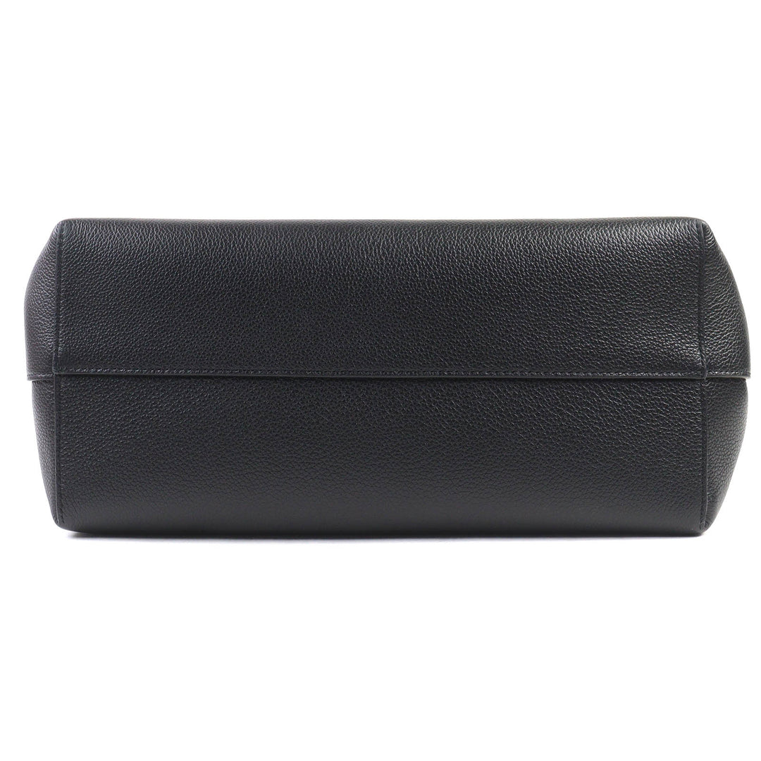 CELINE トートバッグ ヒッポ アナイス トリオンフ ミディアム レザー ブラック 11685 美品