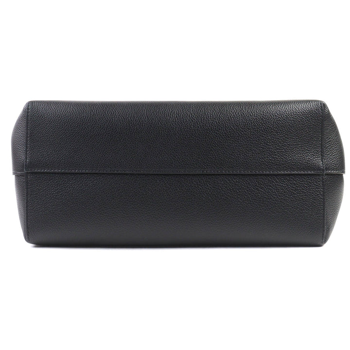CELINE トートバッグ ヒッポ アナイス トリオンフ ミディアム レザー ブラック 11685 美品