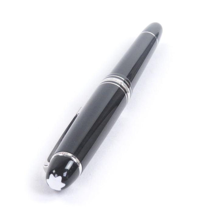 Great MONTBLANC fountain pen Meisterstück 145 Pix Classic Platinum Line Cap type