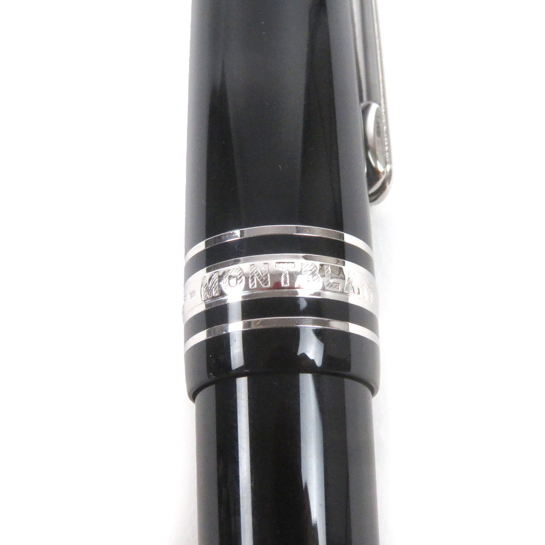 Great MONTBLANC fountain pen Meisterstück 145 Pix Classic Platinum Line Cap type