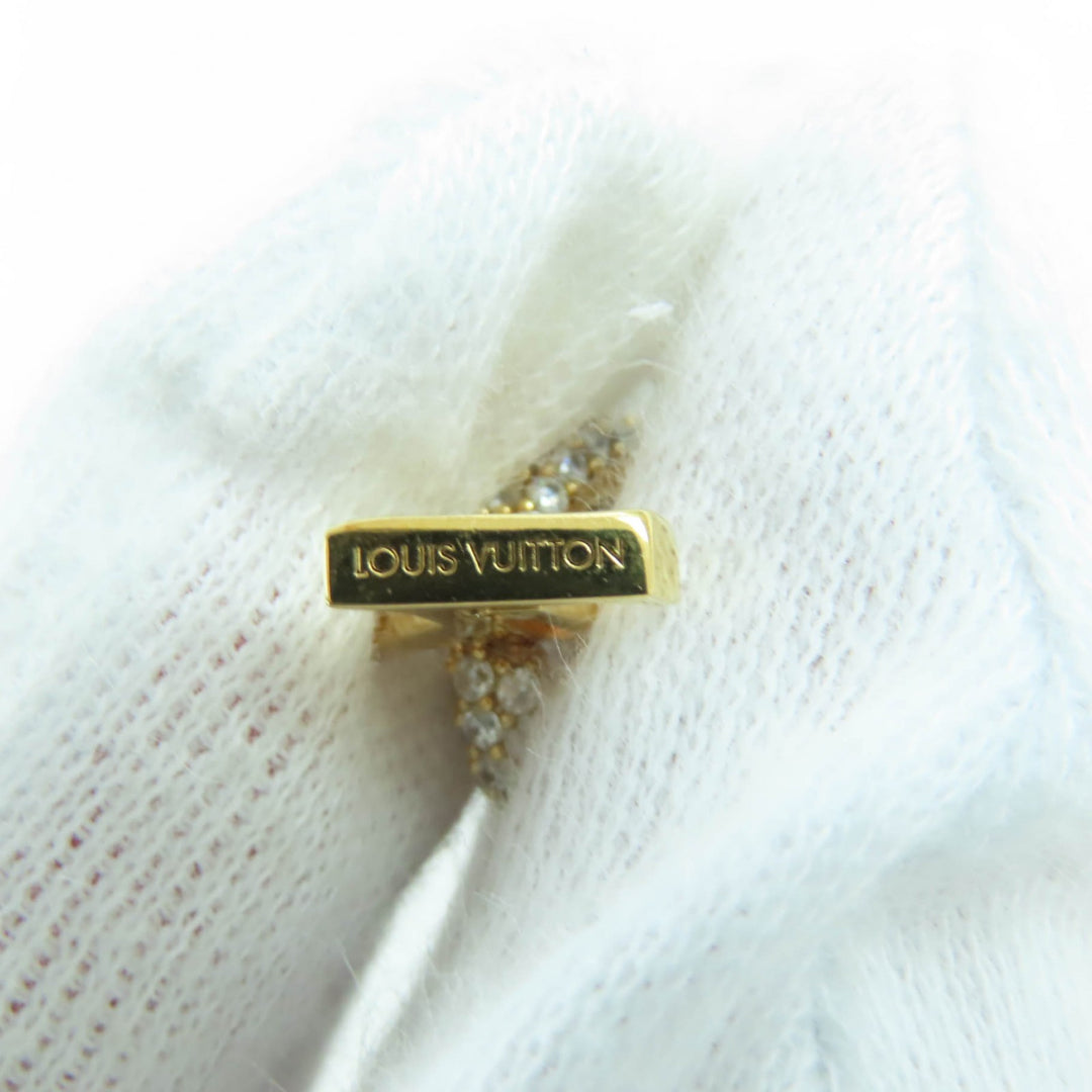 Great LOUIS VUITTON Pierce Pierce Hoops - LV Iconic gold metal Women M01732