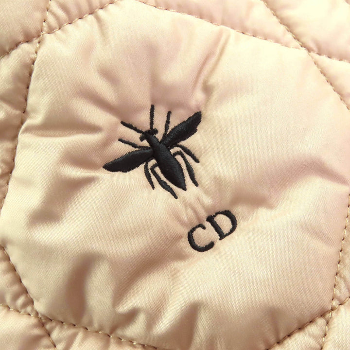 良品 Christian Dior ジャケット カナージュ ロゴ刺繍 キルティング 38 327C31A2827