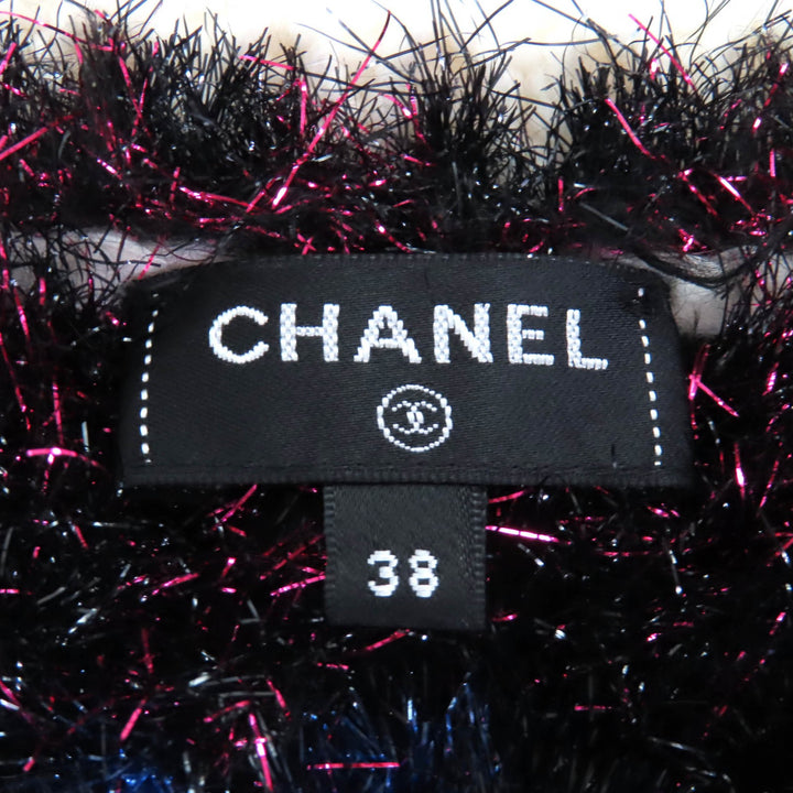 素晴らしい CHANEL 半袖ニット マルチポリアミド レディース 38 P71554