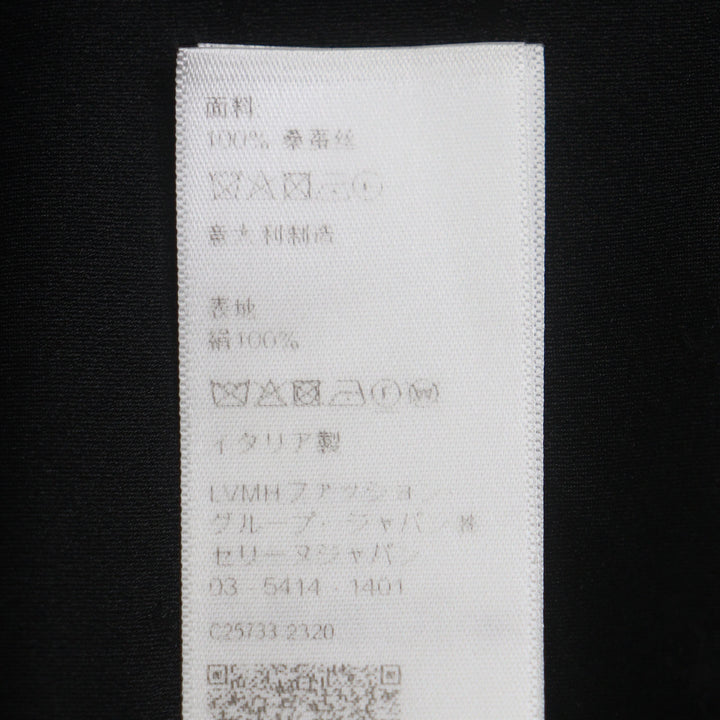 Excellent CELINE Long sleeve shirt black silk mens 37 2C15A805V