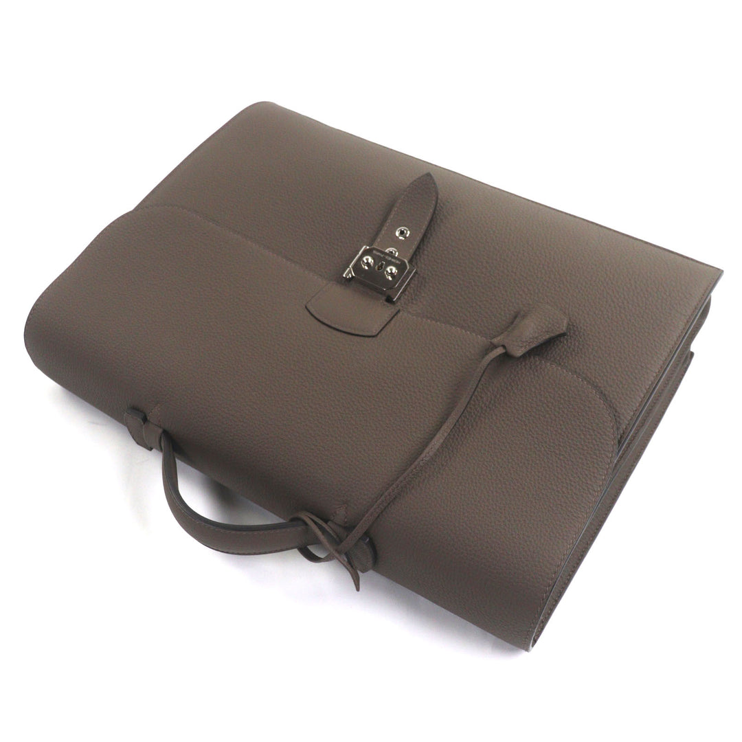 新品 HERMES ブリーフケース サックアデペッシュ38 トゴレザー メンズ