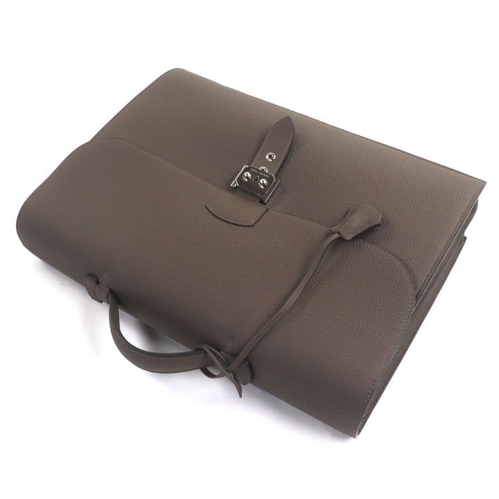 新品 HERMES ブリーフケース サックアデペッシュ38 トゴレザー メンズ