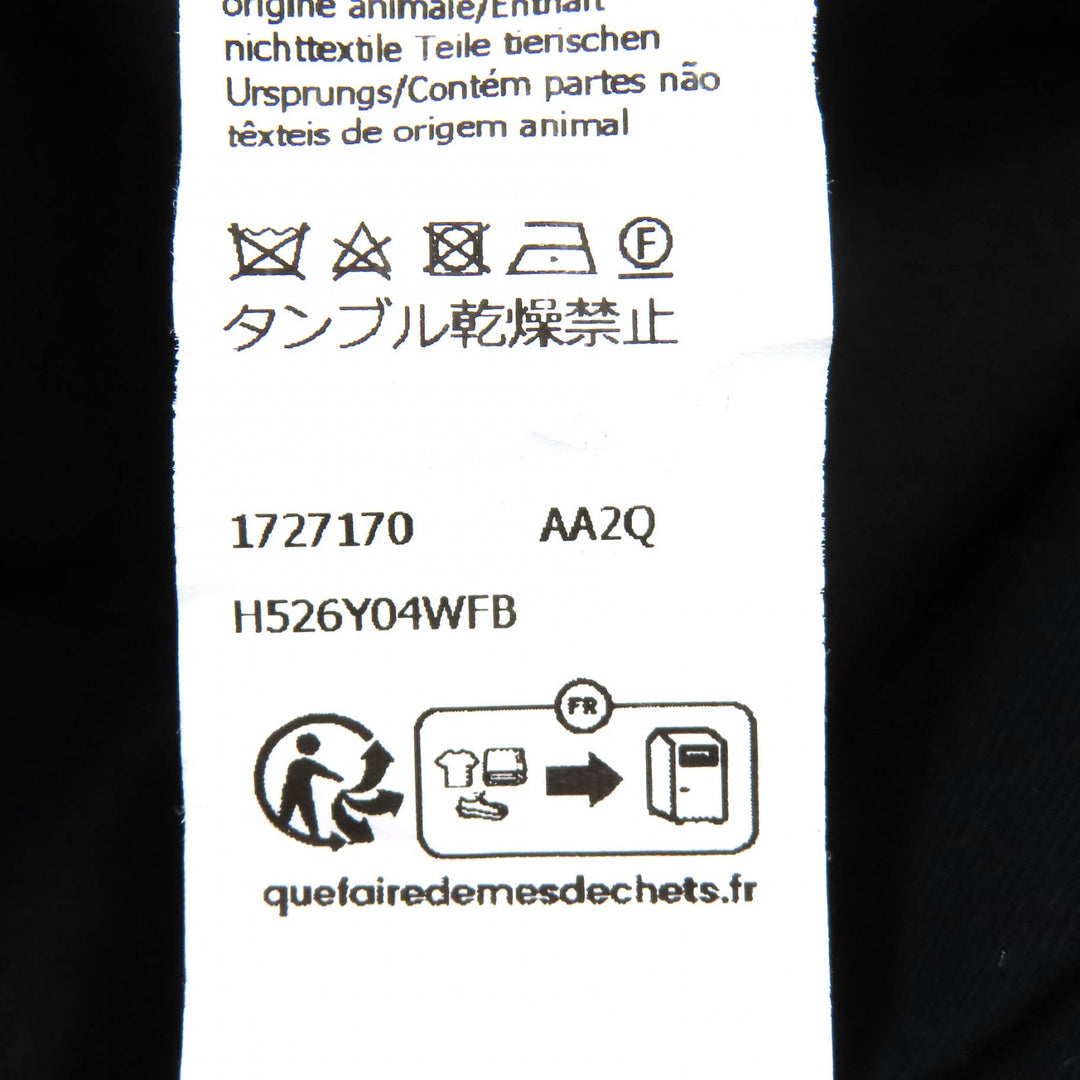 素晴らしい LOEWE カーゴパンツ ロゴ レザーパッチ ブラック コットン メンズ 44 H526Y04WFB