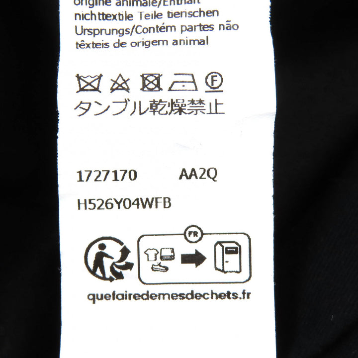 素晴らしい LOEWE カーゴパンツ ロゴ レザーパッチ ブラック コットン メンズ 44 H526Y04WFB
