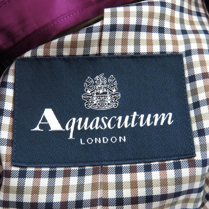 素晴らしい Aquascutum LONDON トレンチコート ロゴボタンライナー シングルトレンチコート 8