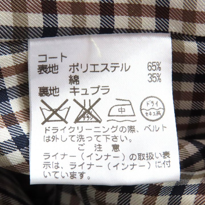 素晴らしい Aquascutum LONDON トレンチコート ロゴボタンライナー シングルトレンチコート 8
