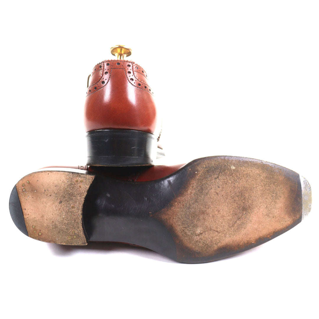 Great GAZIANO&GIRLING Leather shoes Brown leather mens