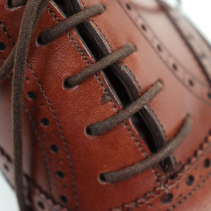 Great GAZIANO&GIRLING Leather shoes Brown leather mens