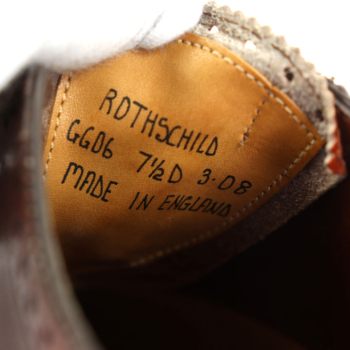 Great GAZIANO&GIRLING Leather shoes Brown leather mens