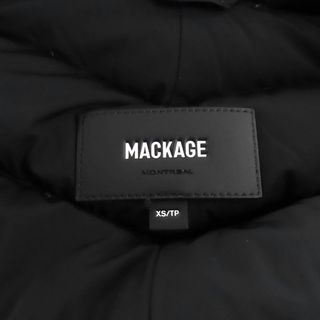 Great MACKAGE down coat FARREN black Nylon Women XS