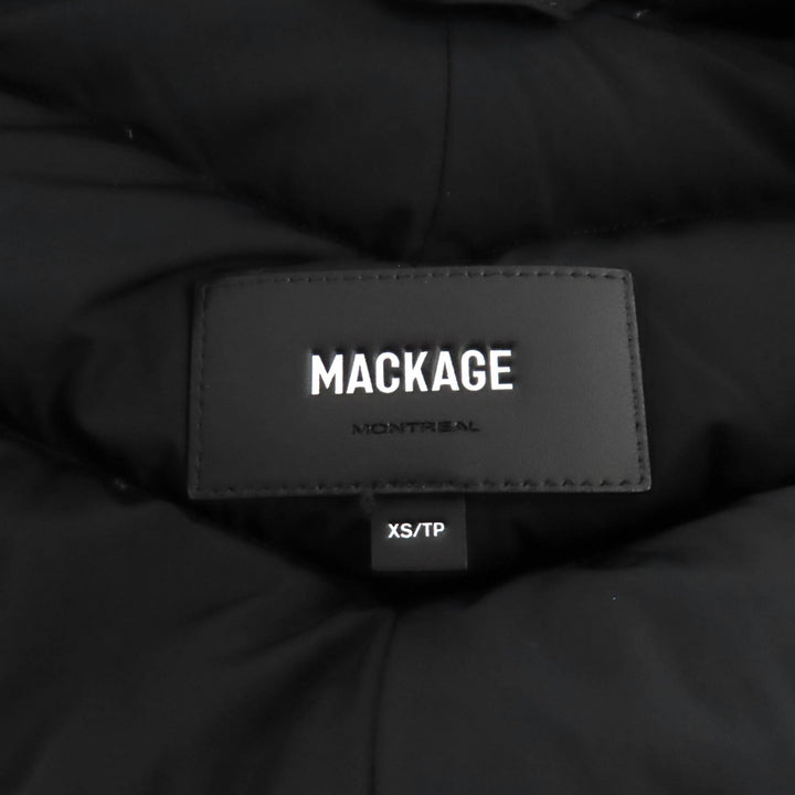 Great MACKAGE down coat FARREN black Nylon Women XS