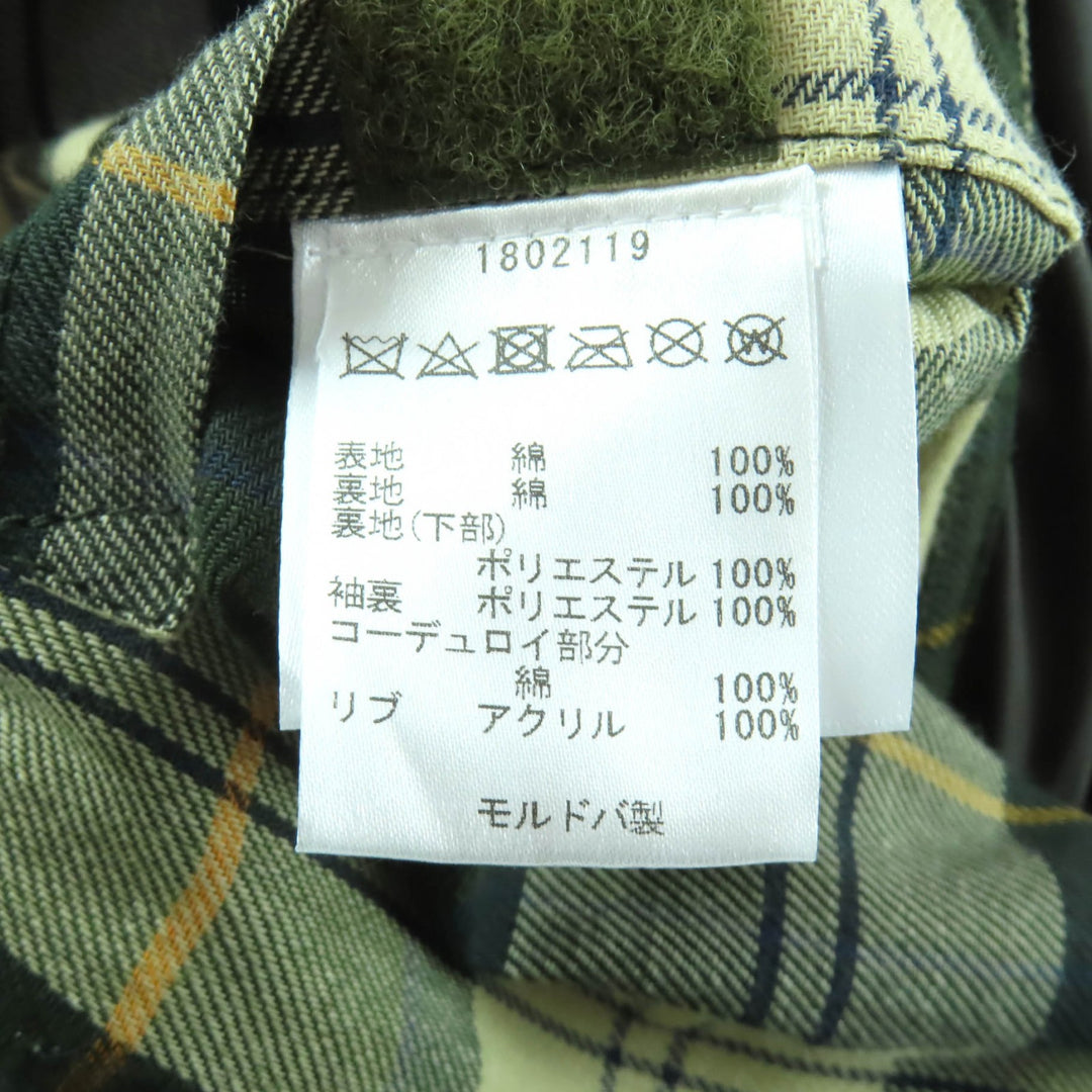 素晴らしいバブアージャケット カーキ コットン レディース 1802119 BEDALE