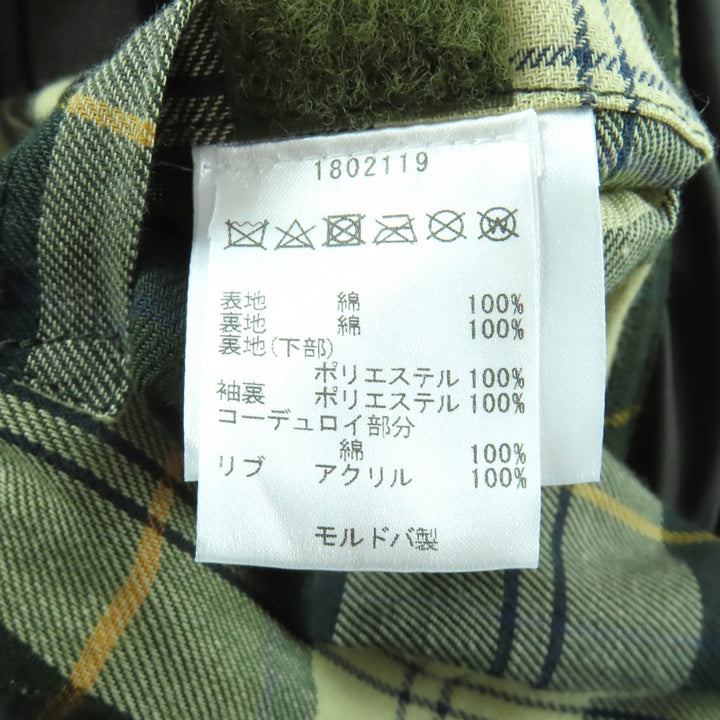 素晴らしいバブアージャケット カーキ コットン レディース 1802119 BEDALE