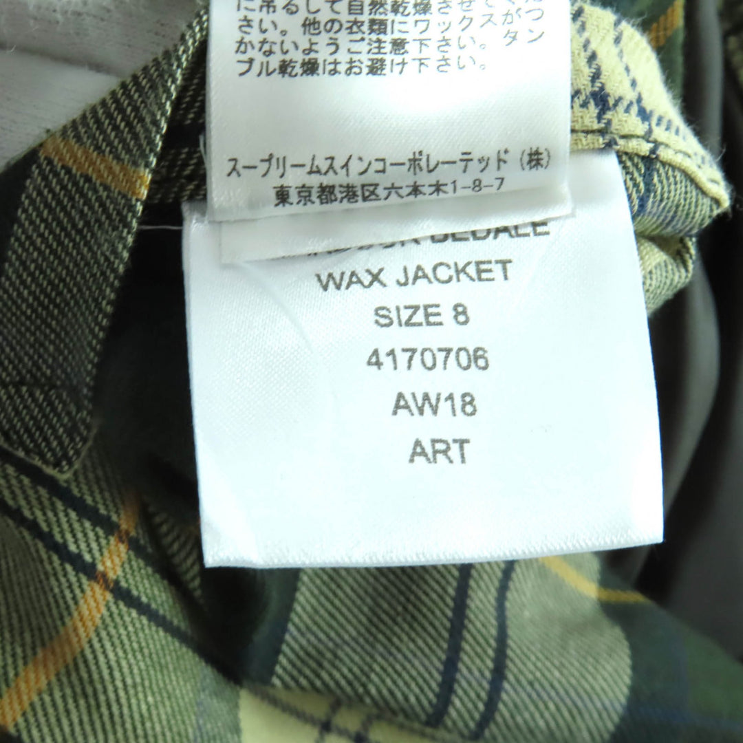 素晴らしいバブアージャケット カーキ コットン レディース 1802119 BEDALE