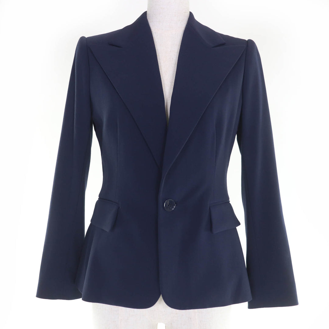 Great RALPH LAURENPURPLE LABEL tailored jacket Navy wool Women 4
