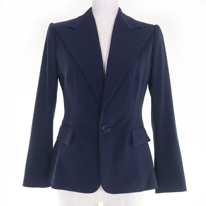 Great RALPH LAURENPURPLE LABEL tailored jacket Navy wool Women 4