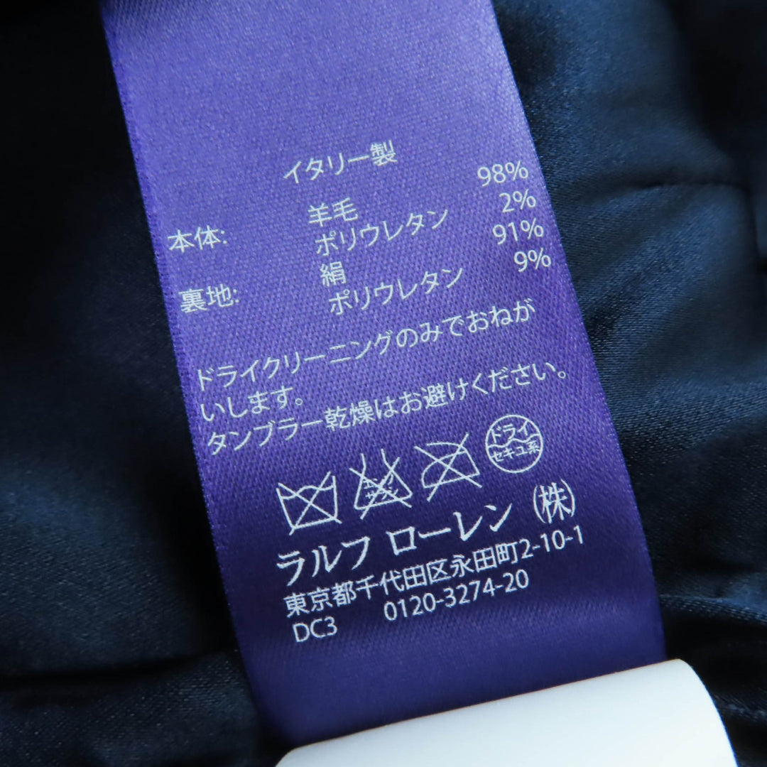 Great RALPH LAURENPURPLE LABEL tailored jacket Navy wool Women 4