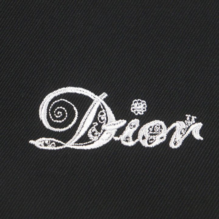 DIOR KENNY SCHARF ショートパンツ ブラック ウール メンズ 44 193C161B5307 美品