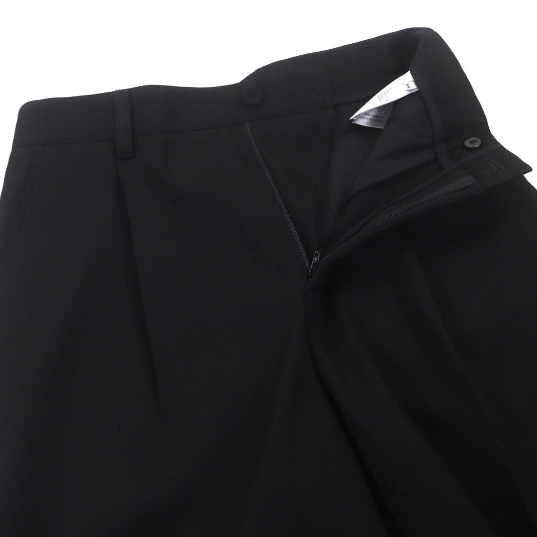 DIOR KENNY SCHARF ショートパンツ ブラック ウール メンズ 44 193C161B5307 美品