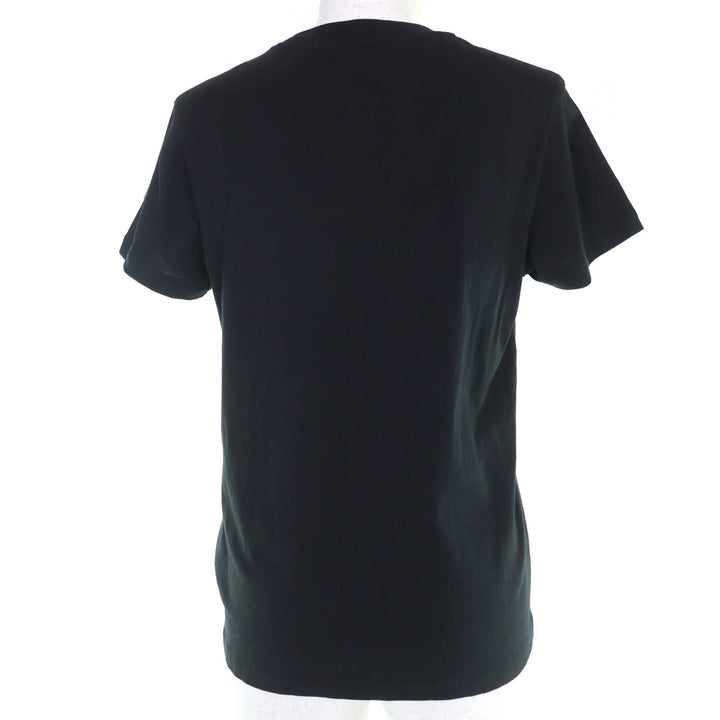 Great MONCLER Short sleeve T-shirt MAGLIA With logo patch black cotton Women XS