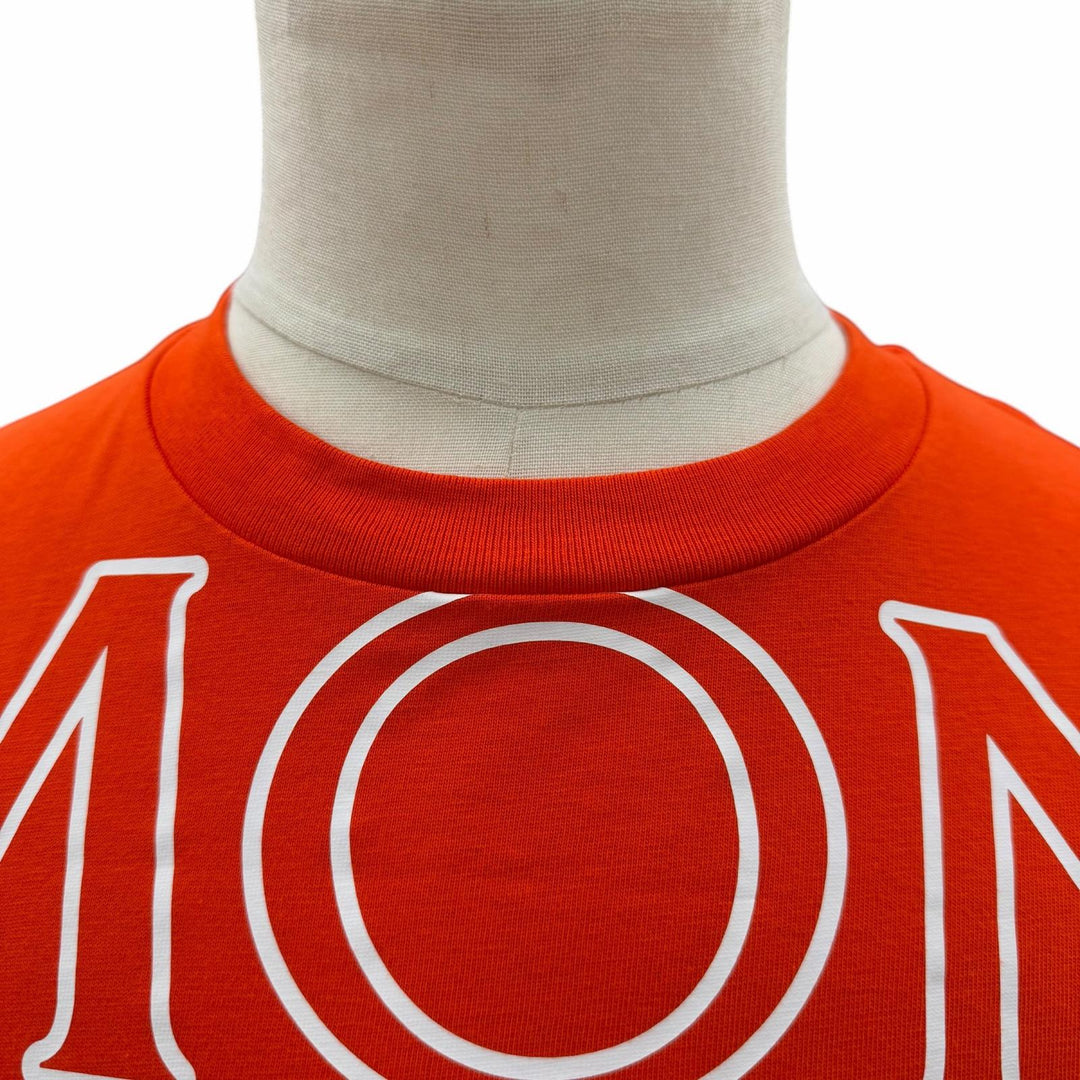 Great MONCLER Short sleeve T-shirt Orange cotton mens M H20938C00022