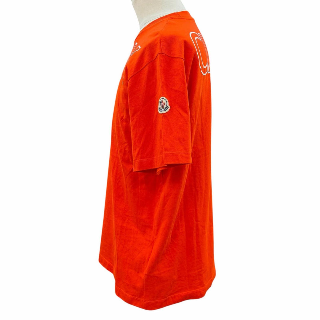 Great MONCLER Short sleeve T-shirt Orange cotton mens M H20938C00022