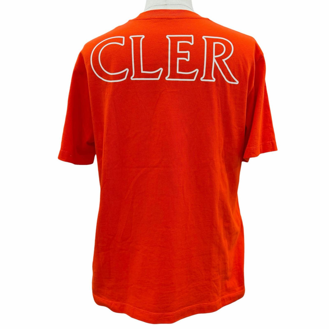 Great MONCLER Short sleeve T-shirt Orange cotton mens M H20938C00022
