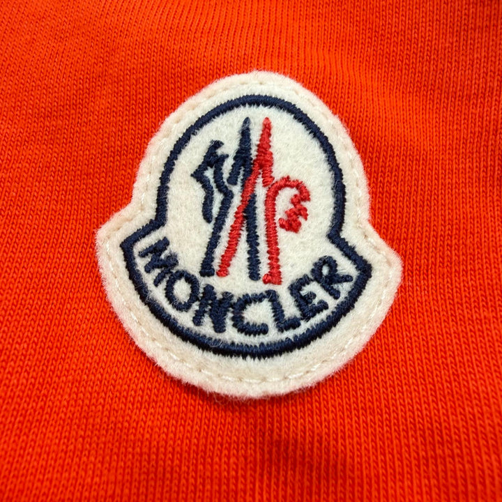 Great MONCLER Short sleeve T-shirt Orange cotton mens M H20938C00022