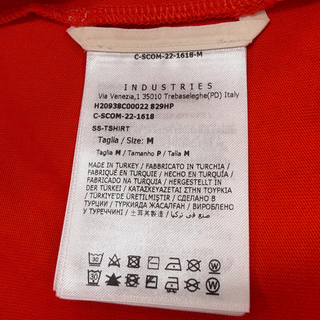 Great MONCLER Short sleeve T-shirt Orange cotton mens M H20938C00022