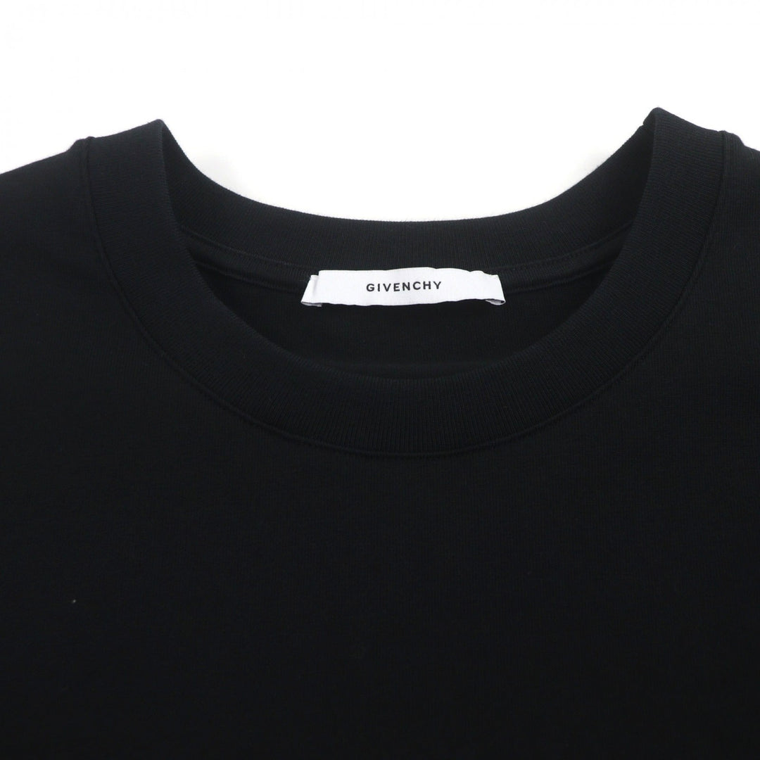 素晴らしい GIVENCHY 半袖Tシャツ ブラック コットン メンズ S BM71NK3YRV