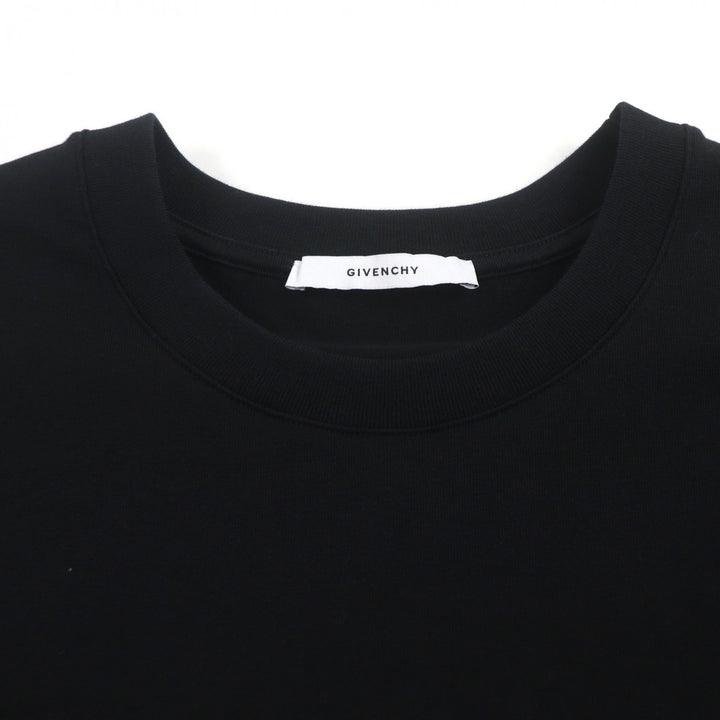 素晴らしい GIVENCHY 半袖Tシャツ ブラック コットン メンズ S BM71NK3YRV