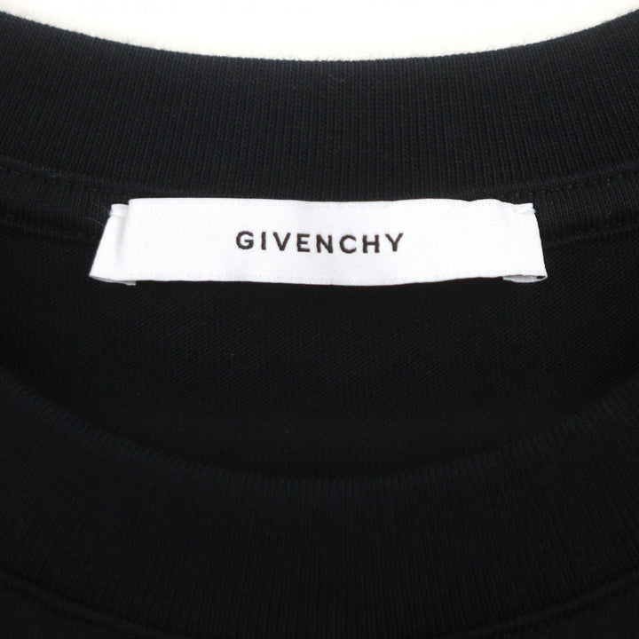 素晴らしい GIVENCHY 半袖Tシャツ ブラック コットン メンズ S BM71NK3YRV