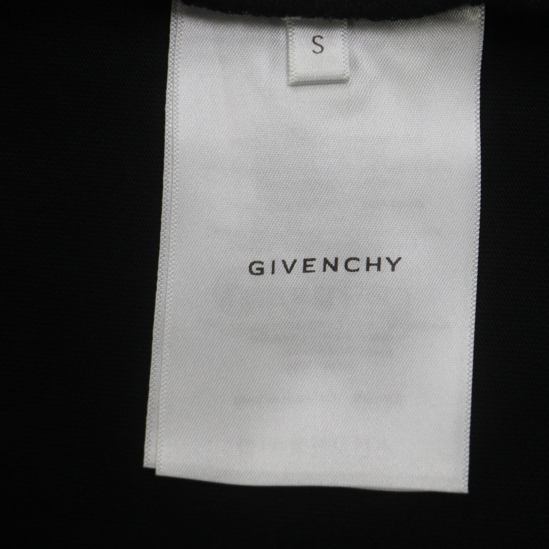 素晴らしい GIVENCHY 半袖Tシャツ ブラック コットン メンズ S BM71NK3YRV