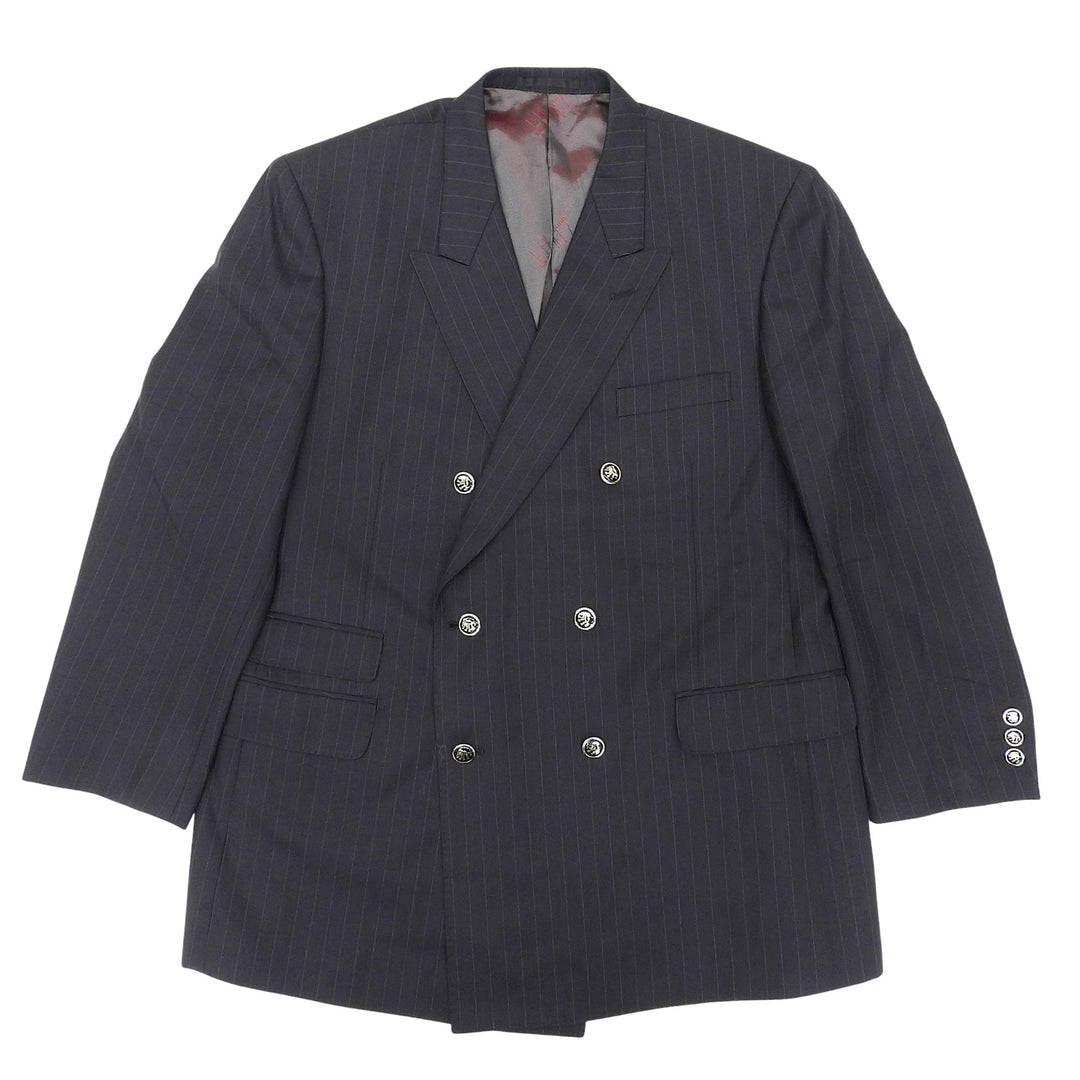 Great Dunhill tailored jacket Navy mens