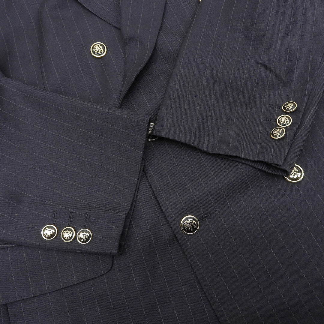 Great Dunhill tailored jacket Navy mens