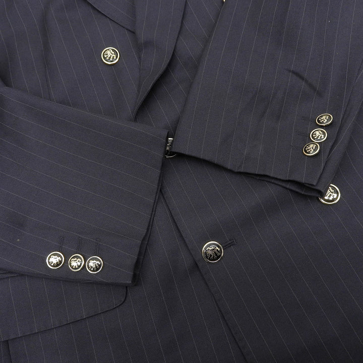 Great Dunhill tailored jacket Navy mens