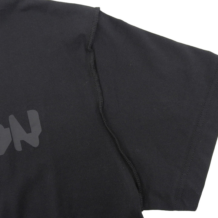 Pristine LOUIS VUITTON Short sleeve T-shirt black cotton mens XS